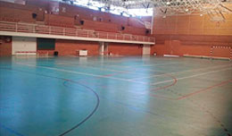 Foto del interior del Pabellón Polideportivo