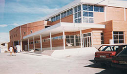 Foto del exterior del Pabellón Polideportivo