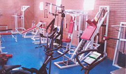 Foto del gimnasio de musculación