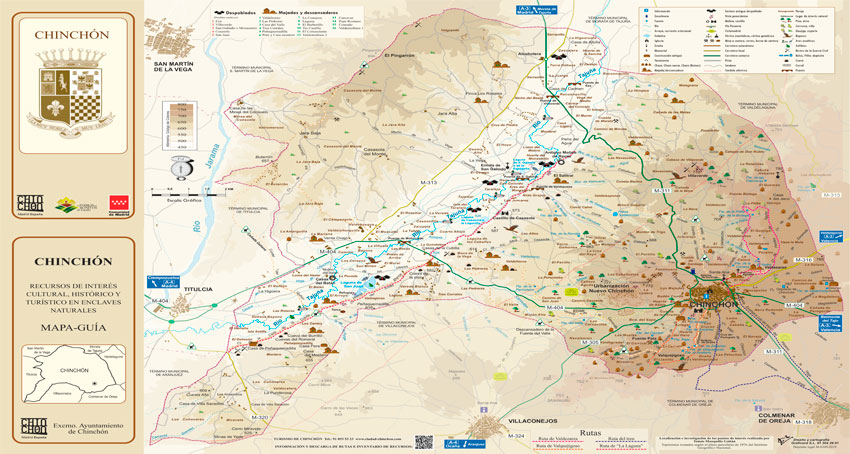 recursos en enclaves naturales de Chinchón